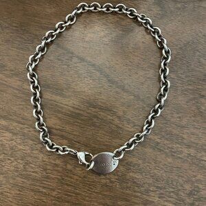 Tiffany and Co. Sterling Silver Chain Necklace